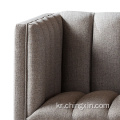 벨벳 chesterfield 소파 settee 도매 가구